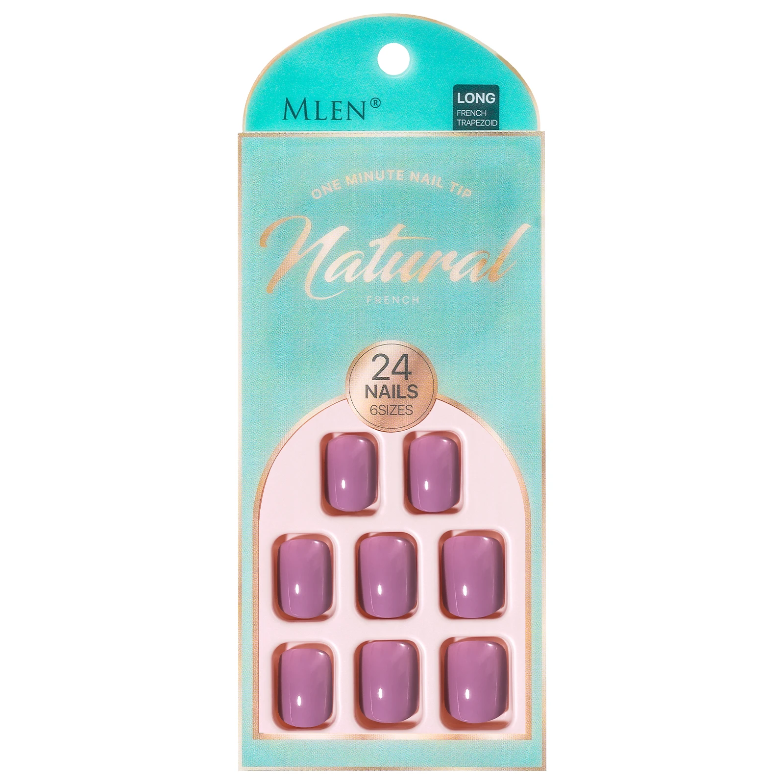 hot sell  Short Length Nail Tips Fashion French Designed Artificial Full Cover False Nails