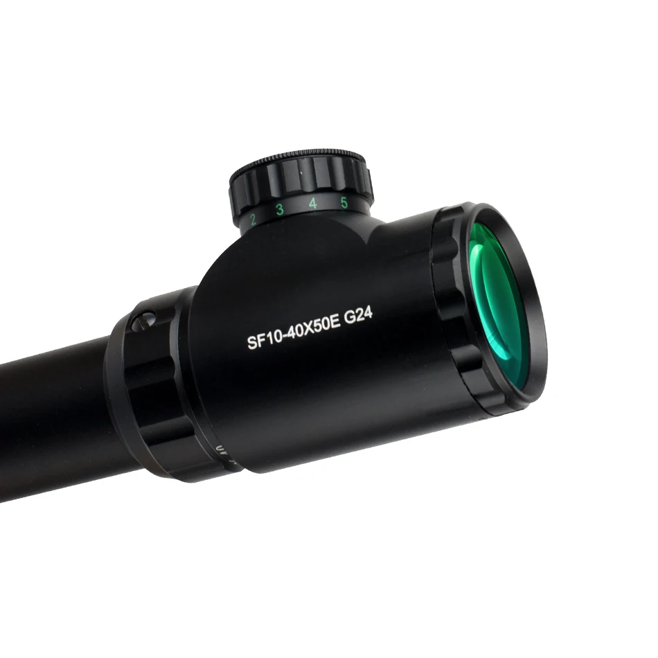 Tactical Sight 10-40x50E Side Wheel Parallax Optical Outdoor Long Range Sight
