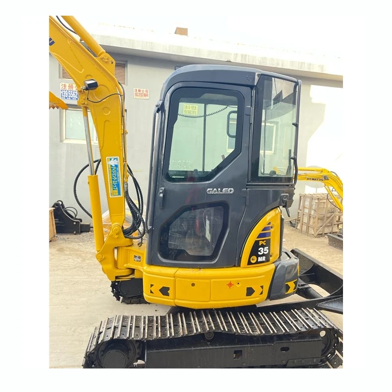 Good Condition Second Hand Used Mini Digger Komatsu Pc35 3Tone Excavator for Sale In Vietnam