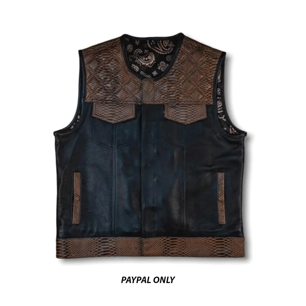 Casual Sleeveless Genuine Leather Vest Breathable Autumn Season for Men Custom Design New Arrival Dress Vests High Quality 2024