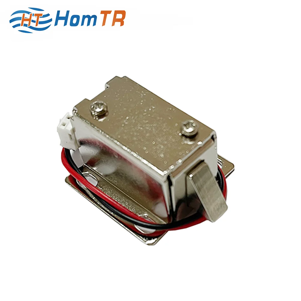 HomTR electromagnetic cabinet metal drawer mini tool auto electric solenoid bolt siding locker lock