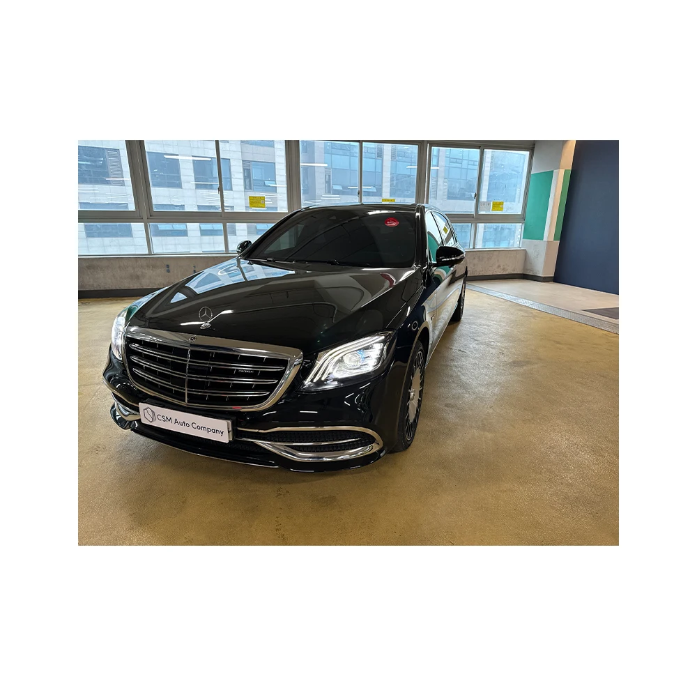 Luxury Sedan 2018 Mercedes Maybach S560 4 Matic used car in South Korea