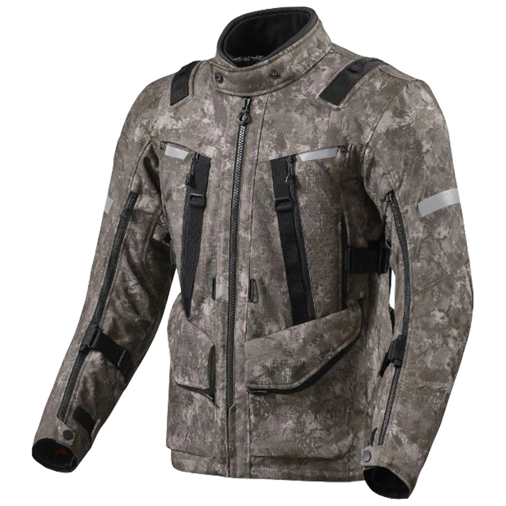 Camouflage best adventure bike riding Textile motorbike racing jacket for men cordura motorcycle jacket with CE Protector
