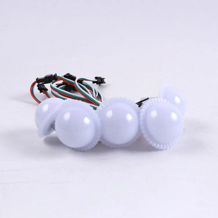 Miracle Bean 45mm Amusement light 12V led bubble 1W full color led pixel light