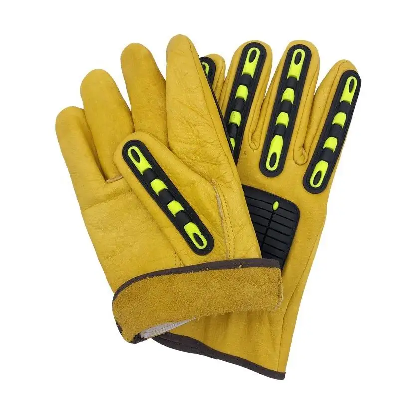 High Quality Mechanical Safety TPR Impact Gloves Cheap Price Industrial Work Mechanic Gloves