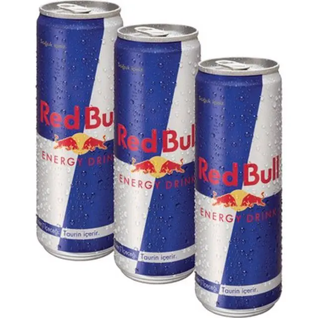 Energy Drink Original Fresh Bottled Carbonated Soft Drinks Red bull Sparkling Flavored  Halal Cold Beverage