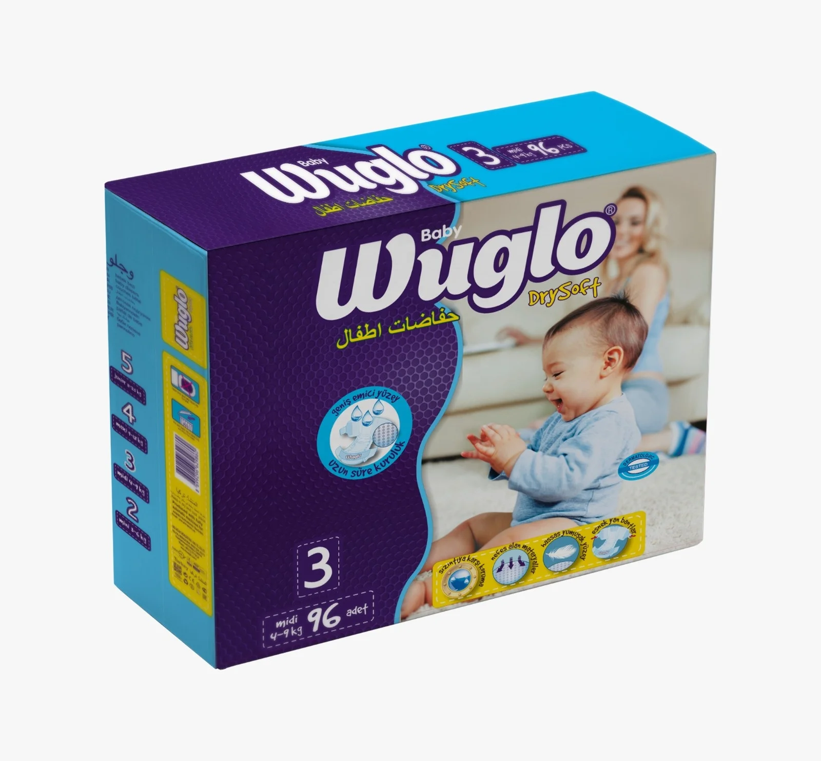 Womens Menstrual Period Panties Menstrual Sanitary Pants Super Absorption Disposable Pink Soft Top White Cotton OEM Customized