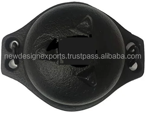 Cast Iron Cauldron with handle ideal for smudging incense burning ritual purpose decoration candle holder