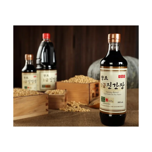 (shinangchonsanghoe)- shinangchon 1st grade dark soy sauce under ground natural brewed dark non GMO healathy soy sauce KOTRA