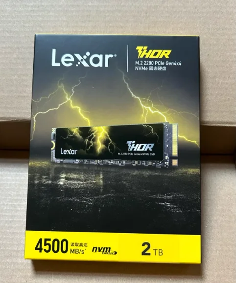 Твердотельный накопитель Lexar SSD THOR NVMe M.2 (PCI-E 4 0) емкостью 1 ТБ/2 ТБ