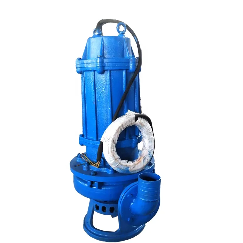 ZJQ river bottom dredging high chromium alloy submersible pump strong agitator NSQ sand suction pump
