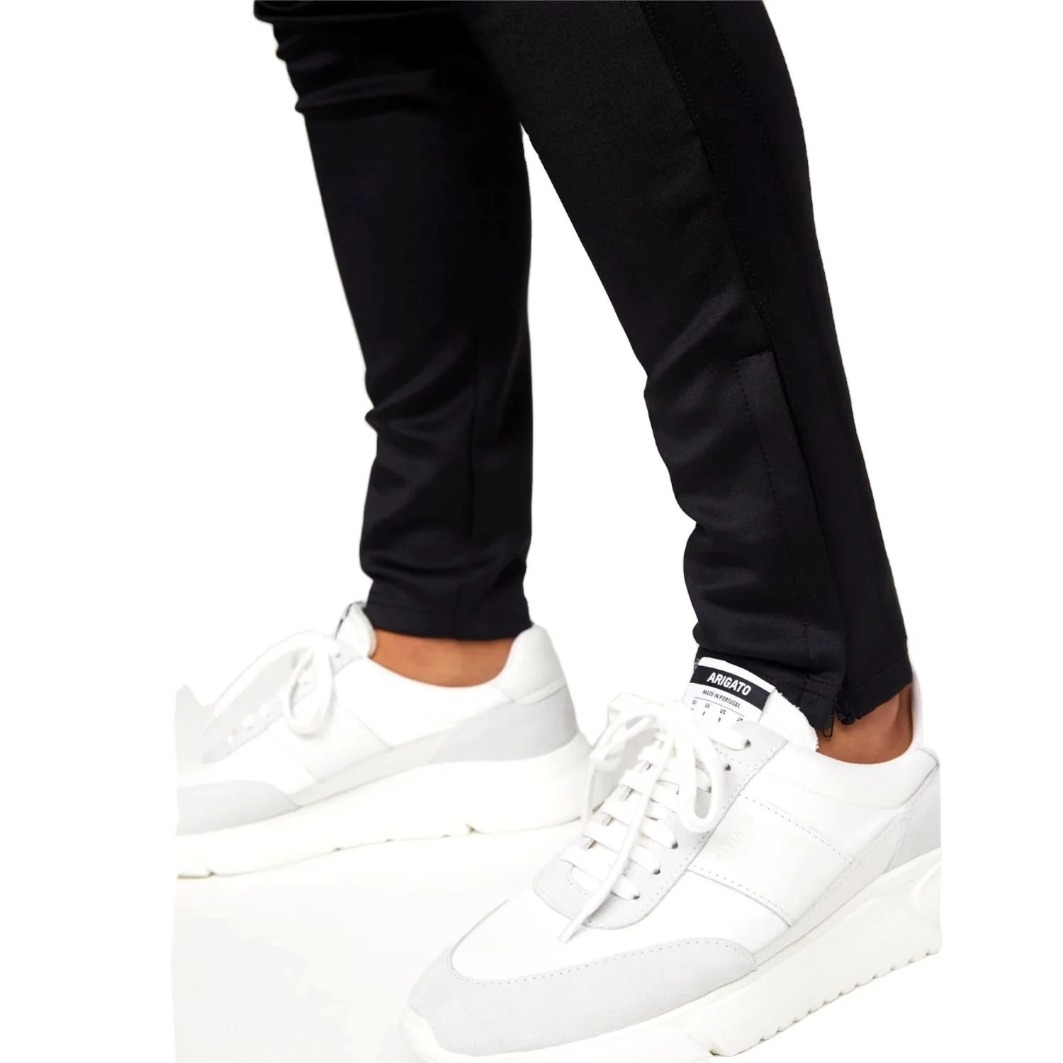 Mens Lightweight Tracksuit Bottoms Elastic Sports Trousers Gym Running Joggers Slim Fit pants