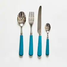 High-Grade Stainless Steel Spoon & Fork at Affordable Price Simple Design Handle Fork Cutlery Spoon by Tayyab Handicraft
