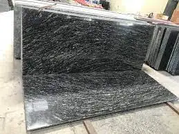 Markino Black Granite Slabs Tiles Countertops Good Quality Modern Polished Multiple Sizes Natural Stone Flamed Surface Floors