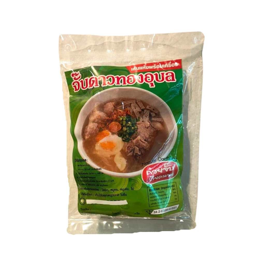 Лапша Daothong, паста рисовой муки, лапша быстрого приготовления, высококлассная тайская лапша из Таиланда