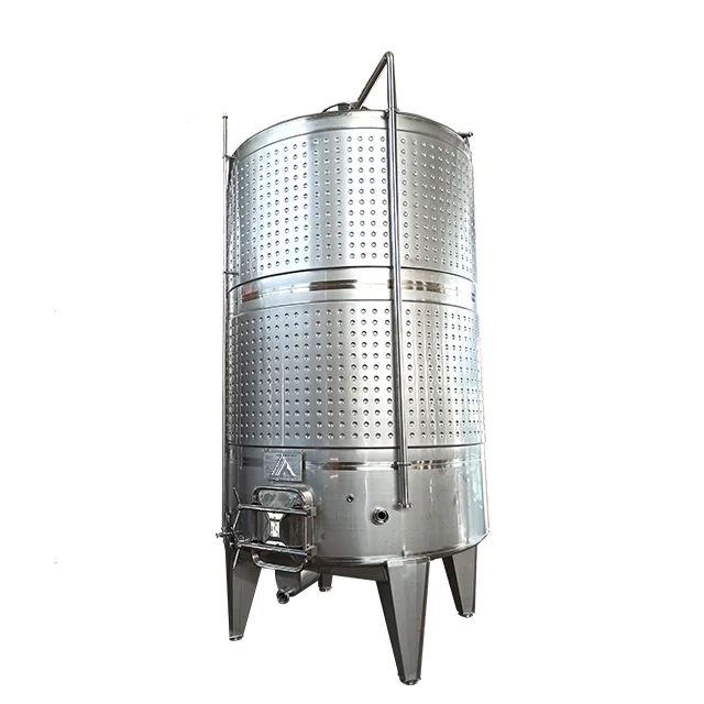 Stainless Steel Cinder Wine Grape Juice Fermentation Tank