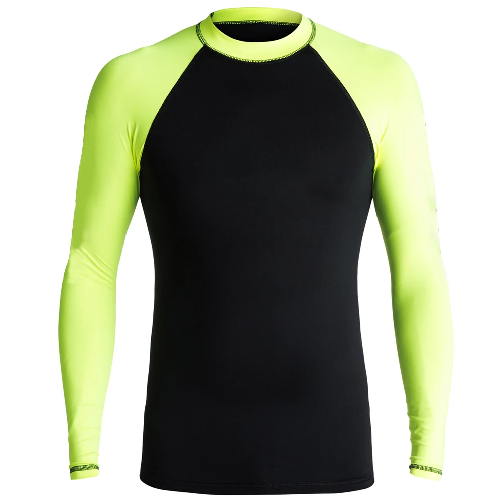 Custom Wholesale High Quality Jiu Jitsu Rash Guard Custom Long Sleeve MMA Compression Rash Guard O-Neck Fitted T-shirts