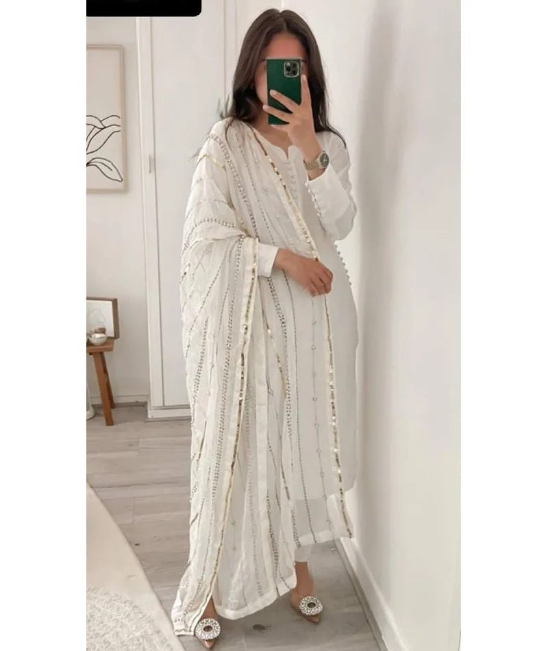 Модный индийский костюм Salwar Kameez свадебная одежда бархатное платье Lehenga Choli с вышивкой рабочее и последовательное ручной работы
