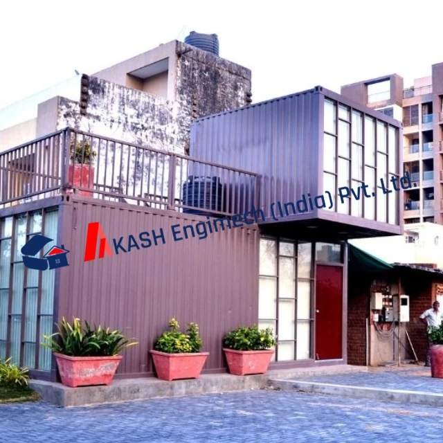 Multi-Story Container House Modular, Eco-Friendly, Prefabricated Living Solution
