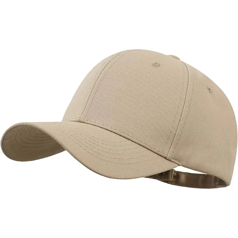 100% Cotton Twill Baseball Cap Premium Hat Blanks Wholesale 6 Panel Sports Caps For Adults with customized Color and logo