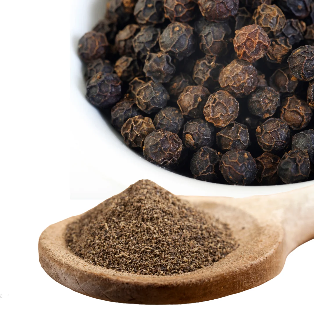 100% High Quality Herbs and Spices Food Ingredient Vietnamese Black Pepper Powder 18 Mesh