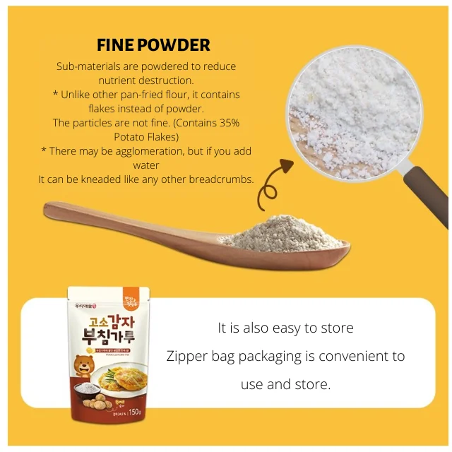 Customized Good Quality Light Weight Pumpkin Pancake Mix for kids 2 flavors made in Korea easy to make