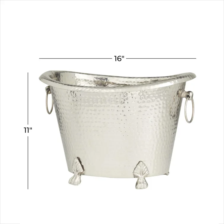 Best quality Ice Bucket India supplies metal color Galvanized for cheap bar & restaurant wedding Christmas new year
