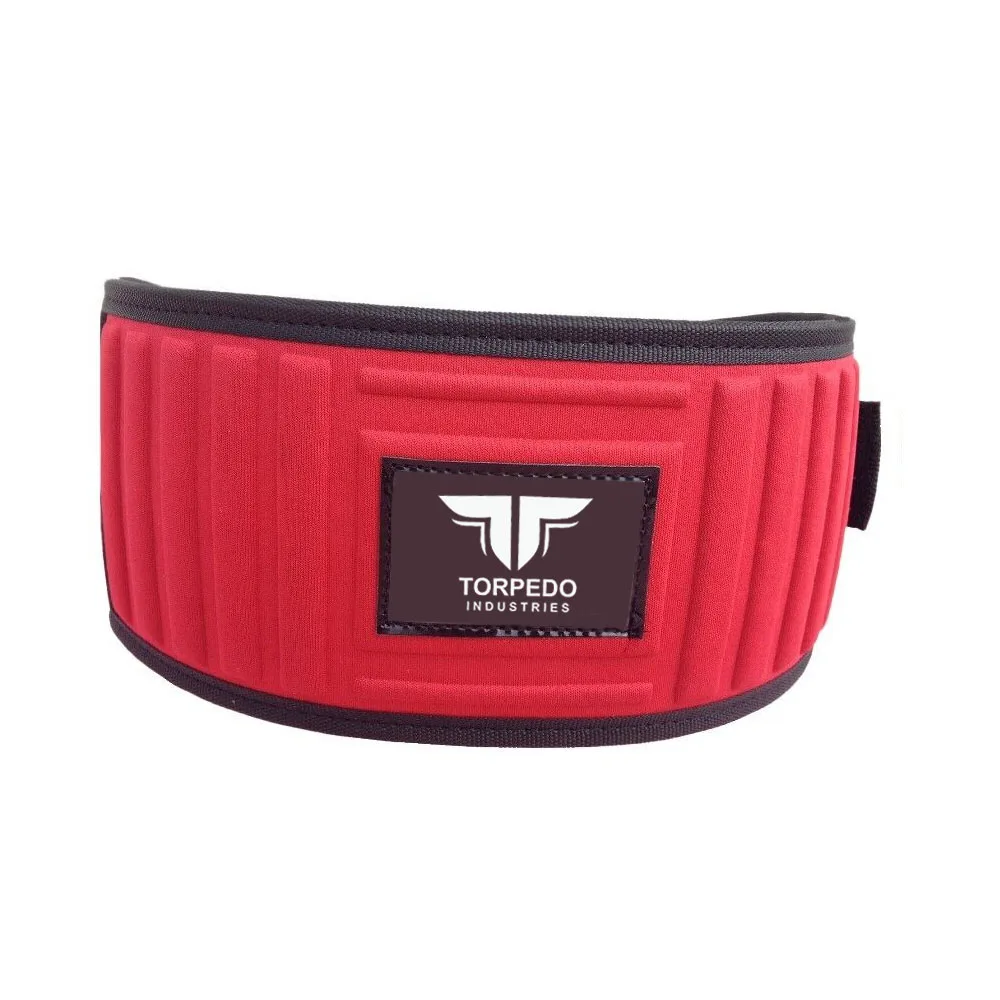 Customized Fitness Training Adjustable Neoprene Gym Weight Lifting Belts / New Arrival Men Weightlifting Neoprene Belt
