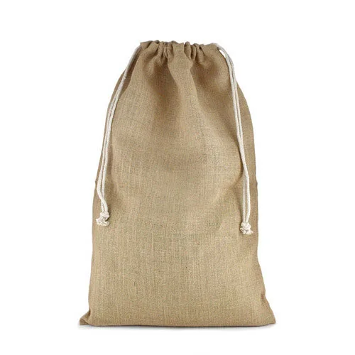 New Fashion Jute Coffee Bean Bag Solid Burlap Sack For Packing Bag for Family Party Game Gardening Planting Food Storage Bags