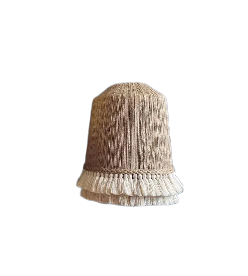 Home Decoration Lighting Accessories Lamp Cover Ceiling Lights Best Seller Traditional Seagrass Lampshade Woven Vintage Natural