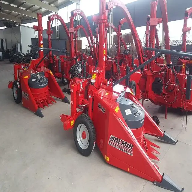 used Single Row Corn Harvester Maize Chopper Double Row silage cutter and 3 rows corn chopper and harvester