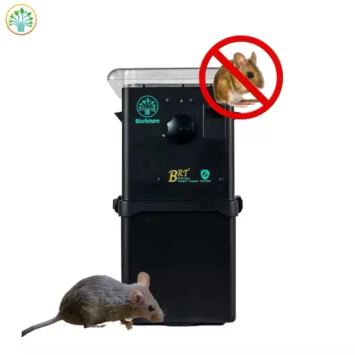 BRT BioFuture Reusable and High Capacity Mouse Trap Black Mice Trapper Asian Warehouse