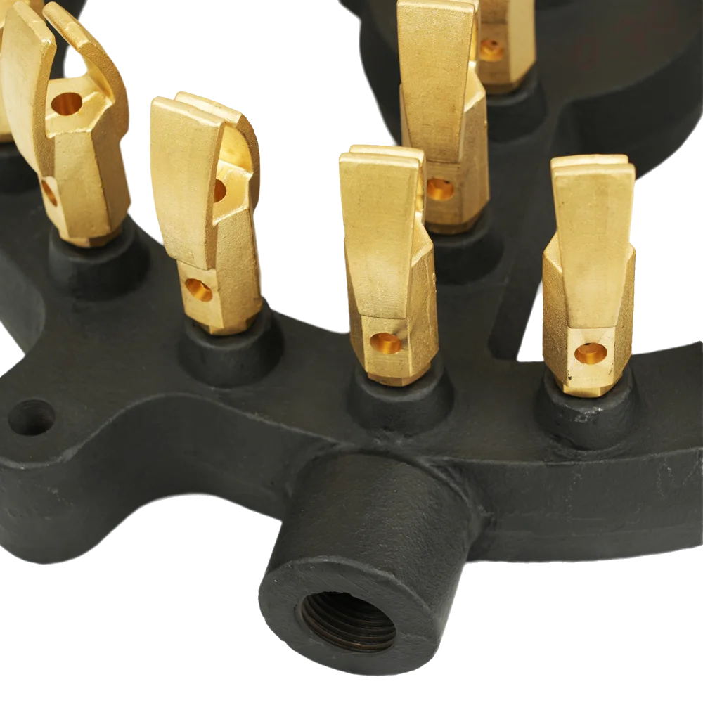 Factory Price duckbill 28 jets burner  brass nozzle gas jet burner jet burner parts for hotel& commercial