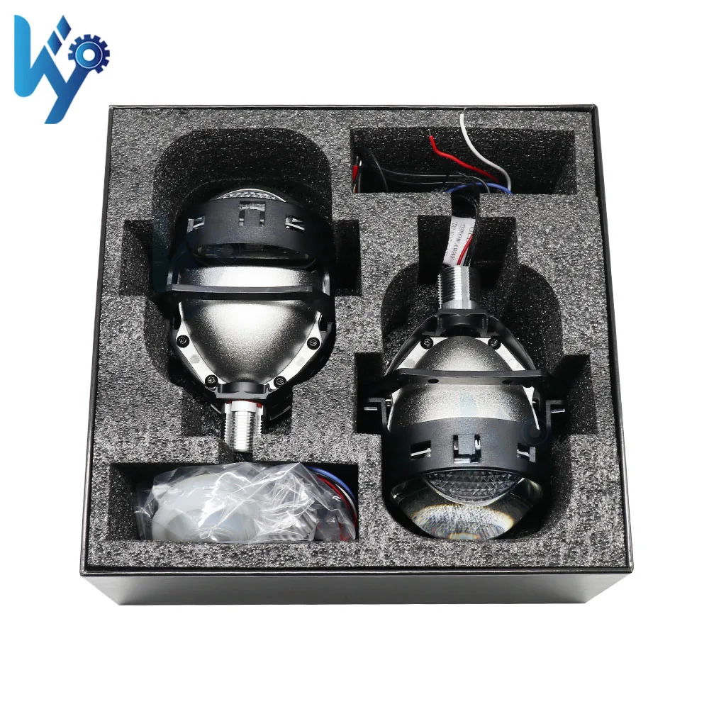 KY-P15 светодиодная фара len H4 H7 60 Вт, 65 Вт, светодиодная фара для 9005, 9006, 9012, h1, светодиодная фара 6500 К