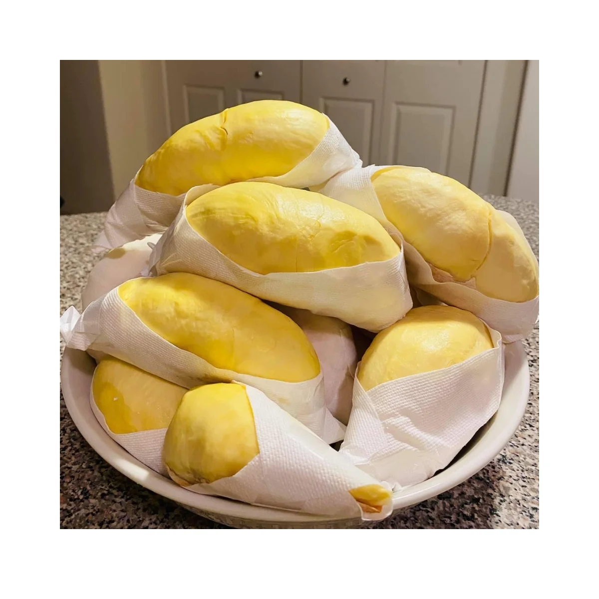 HIGH QUALITY FRESH DURIAN from Thailand Yellow Premium Tropical Style COLOR Cut Weight Origin Type Flesh Variety Size Grade ISO