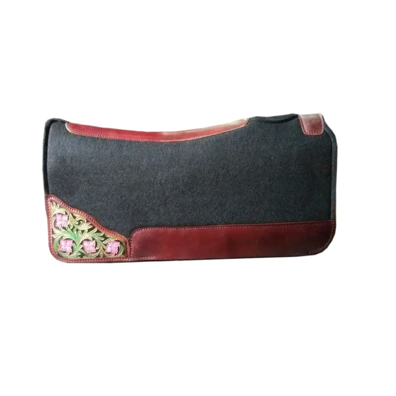 Latest Design 100% Woolen Felt Saddle Pads / Western at Reasonable Price