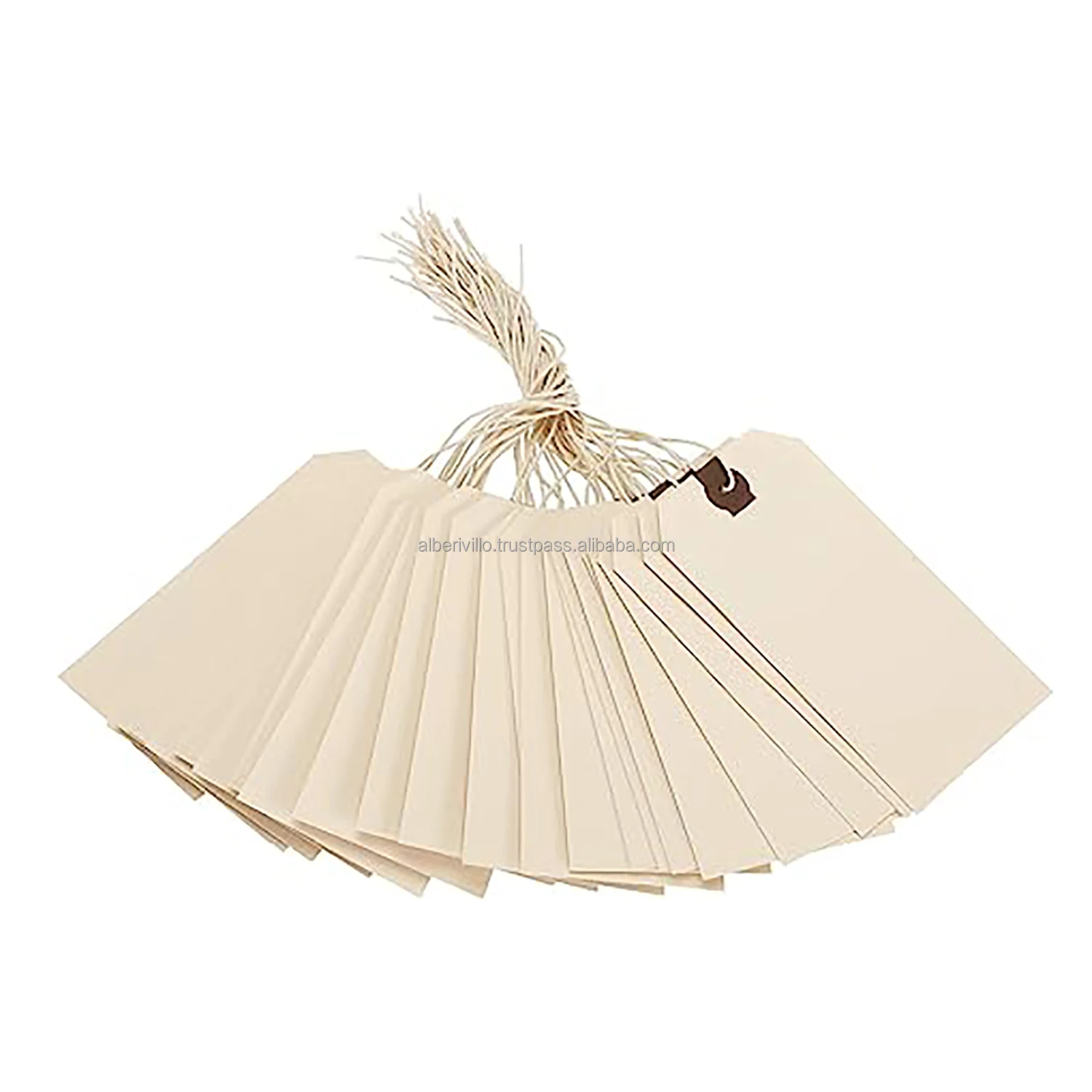 Kraft Hang Tags for Gift Custom Logo and Message Printed Hangtags and Packaging Paper Hangtag from India