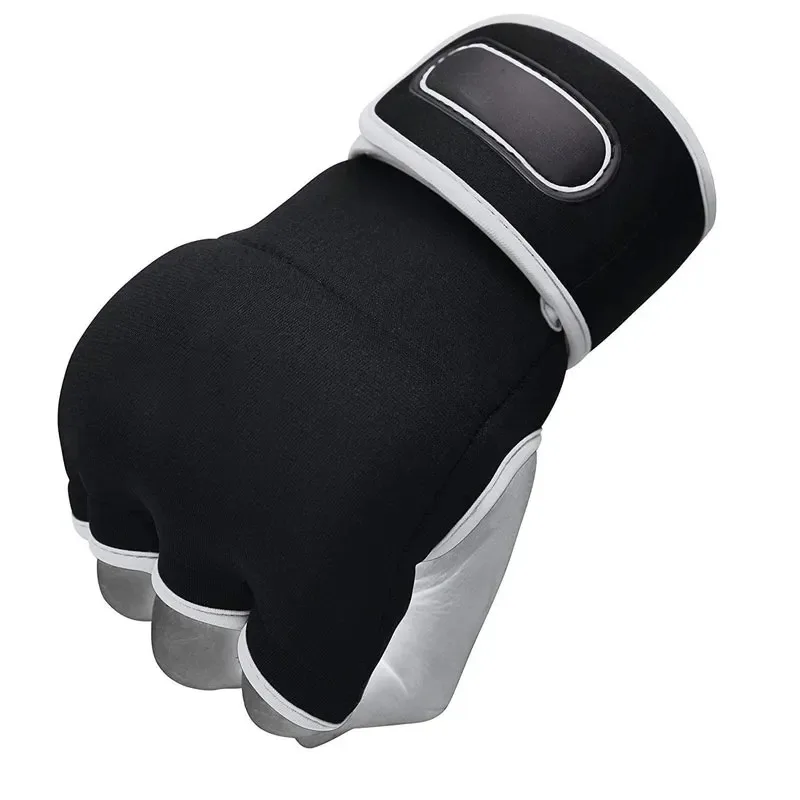 Professional Karate Mitts Elasticated Cotton Martial Arts Boxing MMA Training Inner  Open Finger Muay Thai Bandages Fist