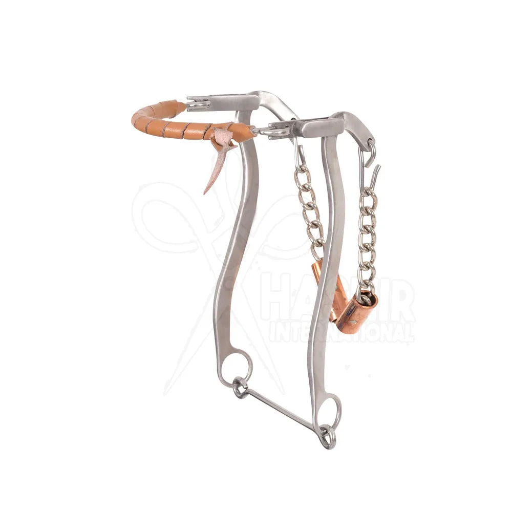 Производитель из Пакистана низкий минимальный заказ Horse Hackamore дизайн собственного логотипа самый продаваемый конь