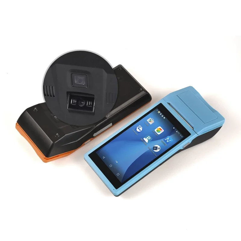PDA Android Handheld POS Terminal in Printers With Blue tooth WIFI 3G 4G Communication