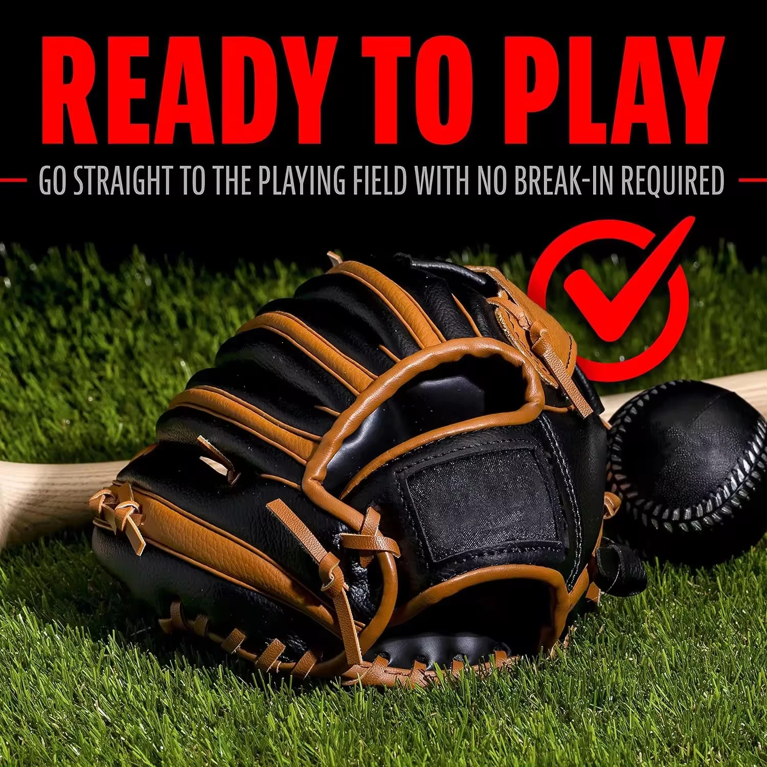 Baseball Batting Fielding Gloves Youth Baseball Mitt Catcher Professional Baseball Keeping Gloves