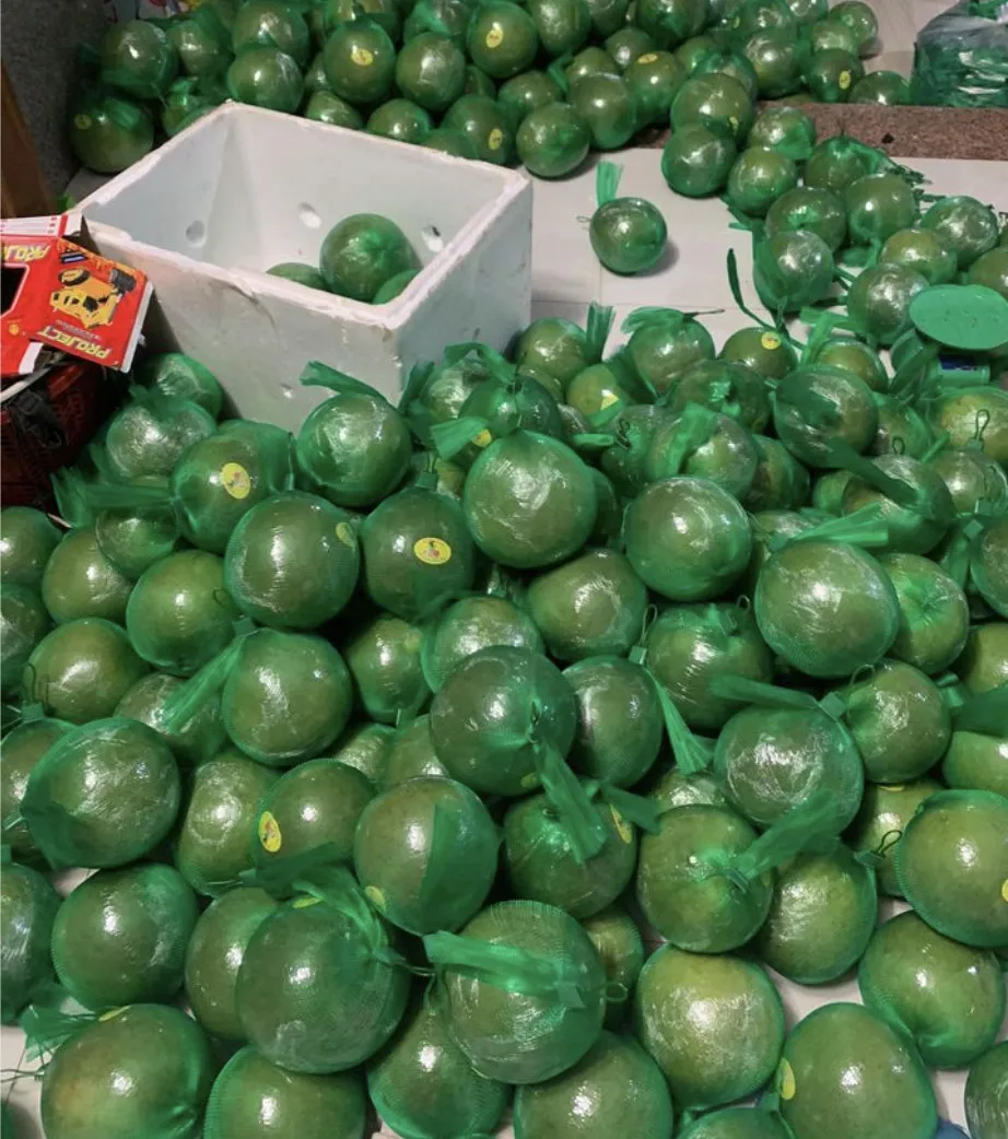 Свежие фрукты 1-1,8 кг/шт свежие цитрусовые зеленая кожица помело грейпфрут с розовой мякотью Брикс 10 - 13% во Вьетнаме