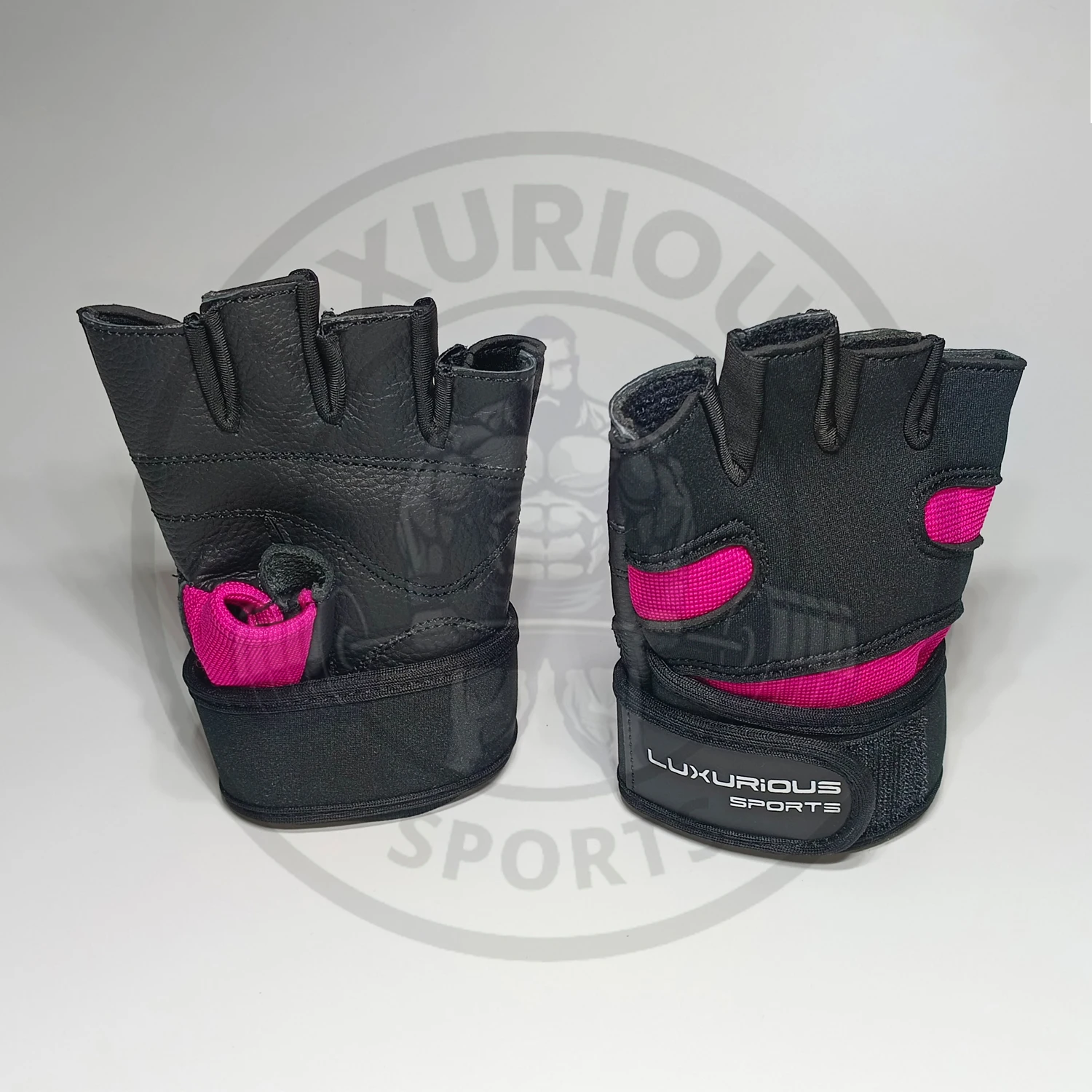 Gym gloves with anti-slip leather palm for workout exercise training fitness and bodybuilding for men & women custom gloves