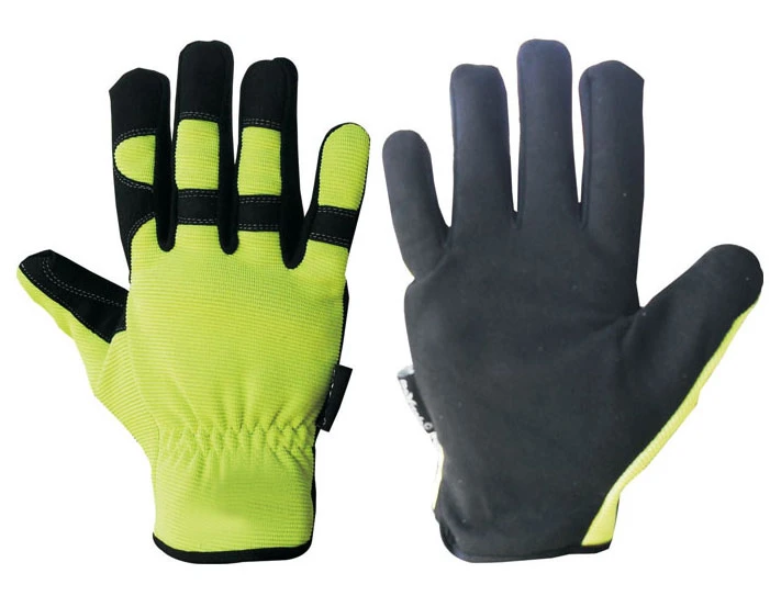 Wholesale Mechanic Gloves for Men Anti-Slip Safety Mechanical Gloves with Custom Logo Available in Various Sizes and Colors