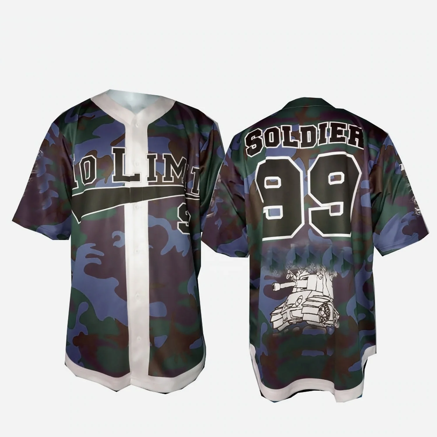 Fast delivery Custom Printing Baseball Plain Shirts Baseball Jersey Outfit Mens Sublimation Cheap Price Baseball jersey