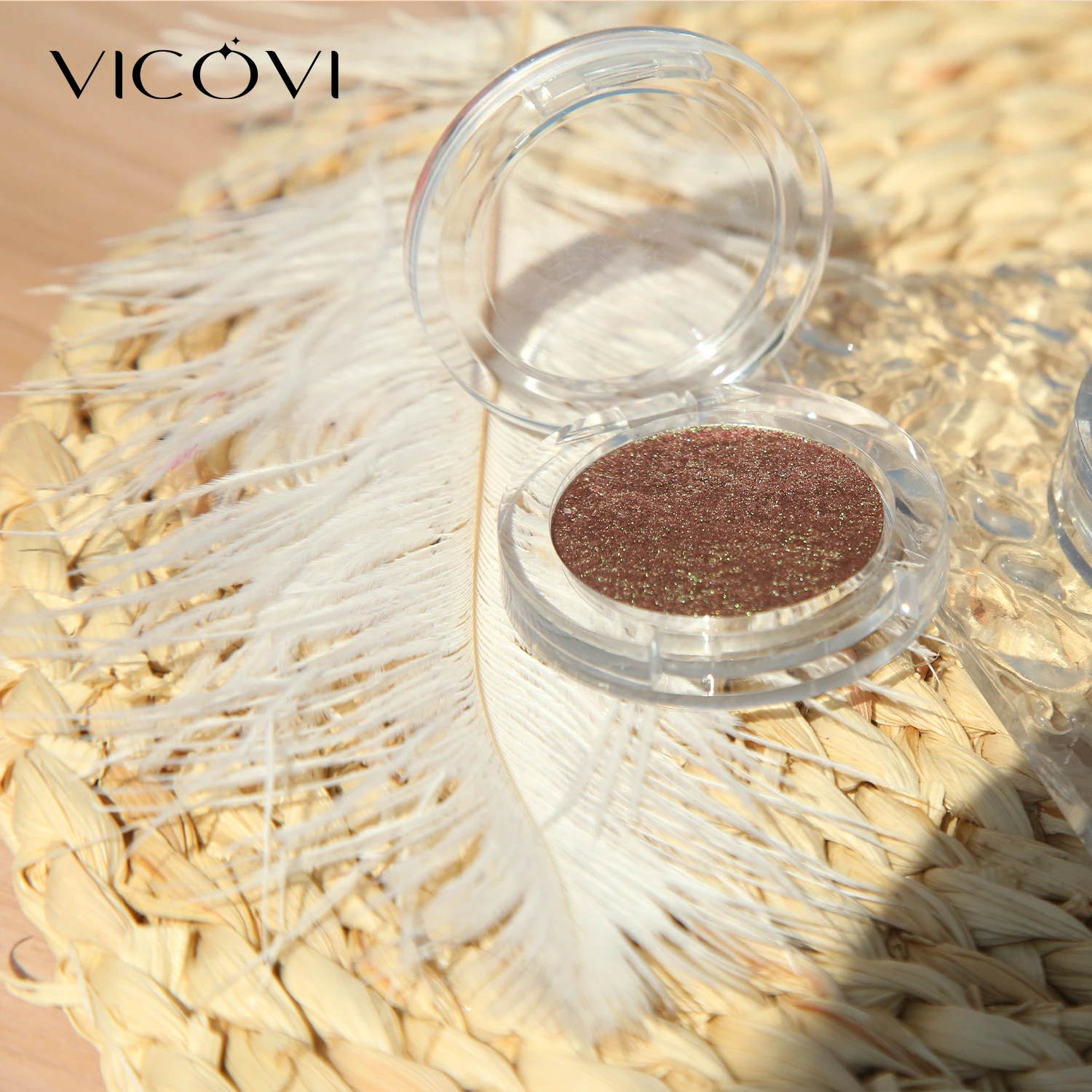 Support small order best High Pigmented Multichrome Eyeshadows Single Eye Shadow Palette Glitter Custom Logo