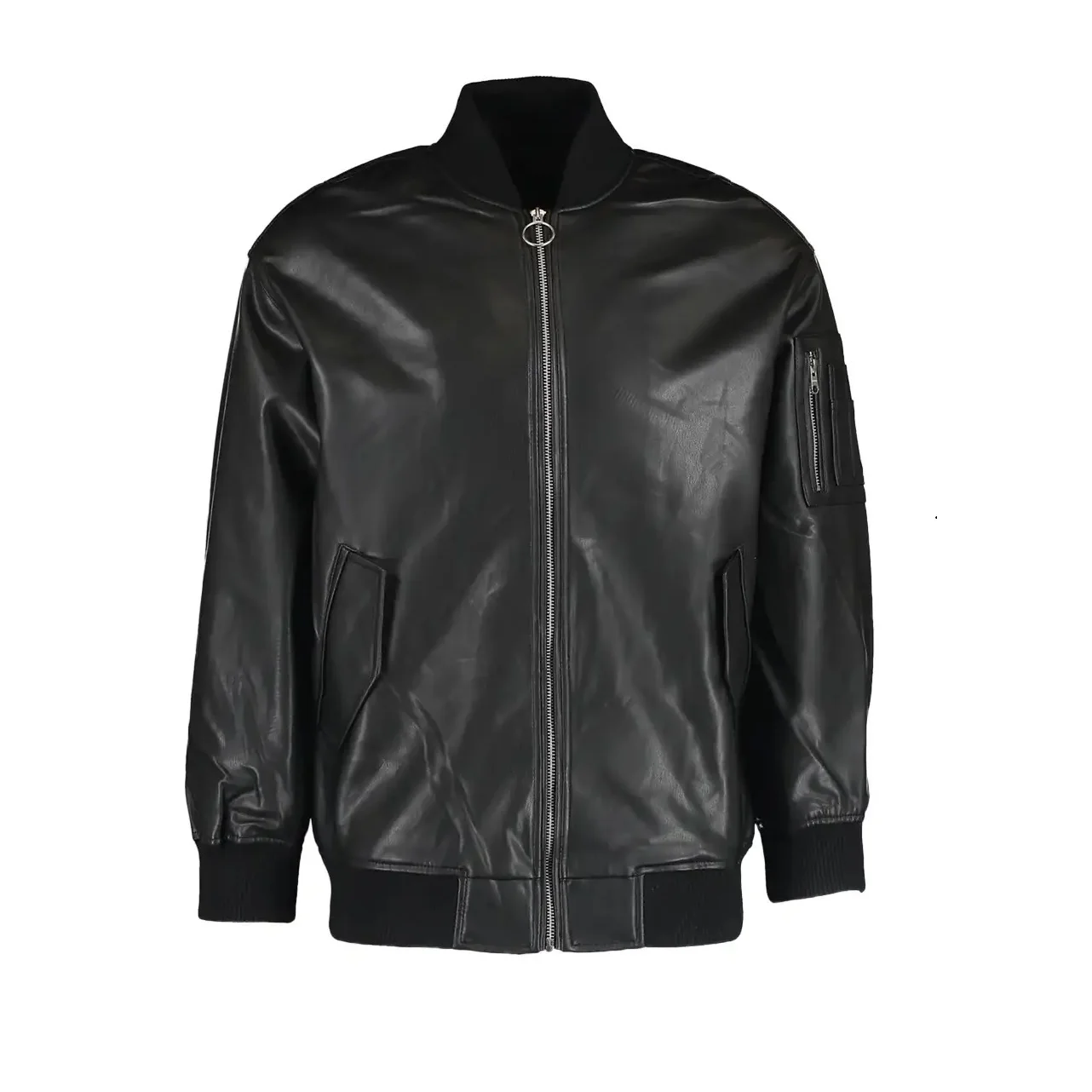 Factory Custom western style girls vintage real sheepskin leather Pakistan motorbike women genuine leather jacket for ladies