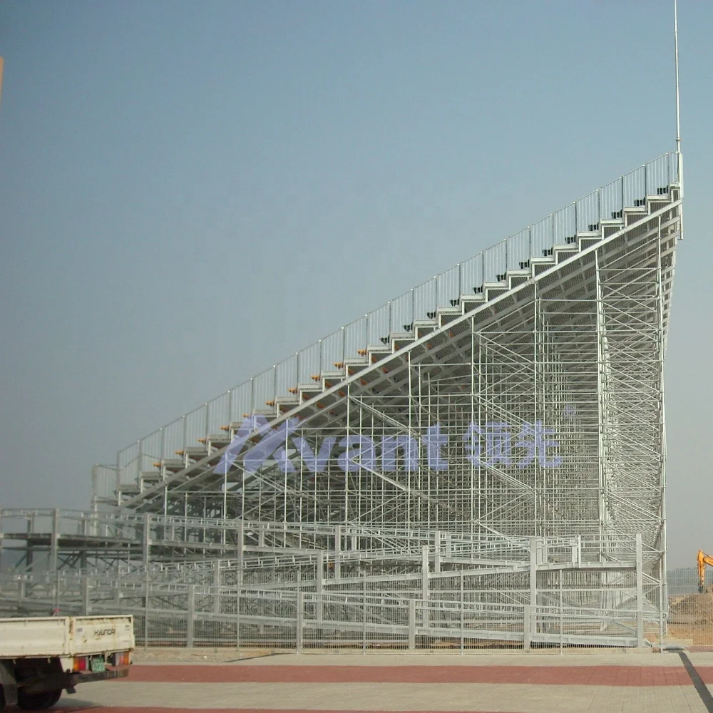 Avant Outdoor Race Metal Scaffolding Temporary Demountable Event Fixed Bleachers Seating Elevated Leg Truss Permanent Grandstand