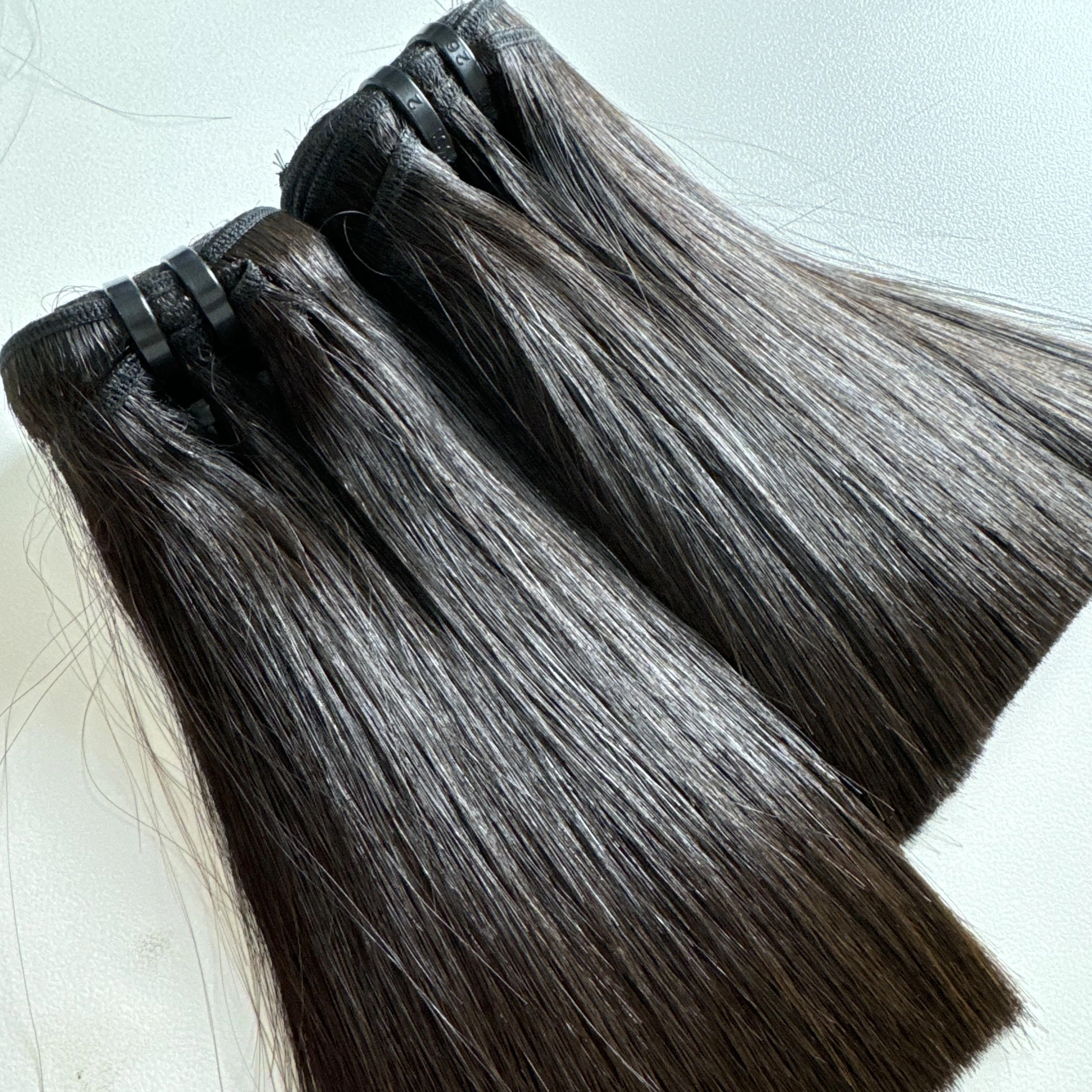 Hot Sale Unprocessed Remy Virgin Human Hair Extensions Double Drawn Machine Weft Visible Invisibly Integrated Wholesale Hot Free