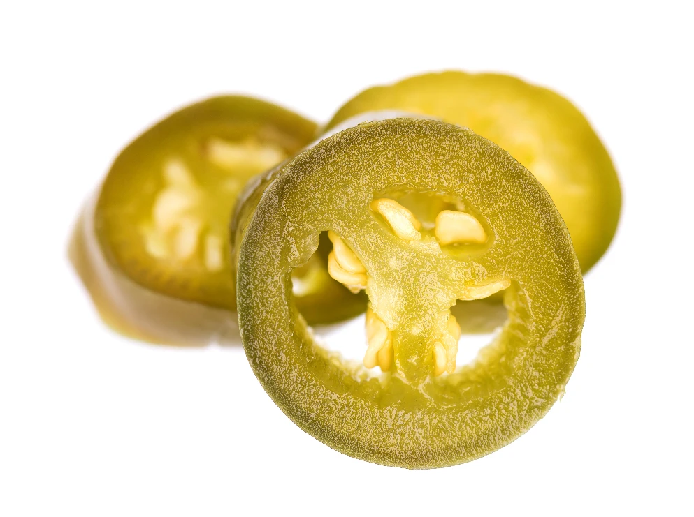 Sliced Crispy Green Jalapeno Pepper